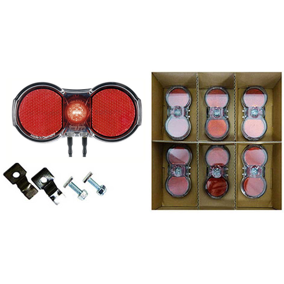 Busch muller bumm achterlicht toplicht plat plus standlicht 50 80mm (6st)