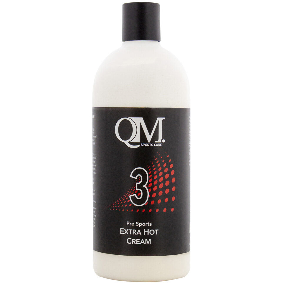 Qm sportverzorging 3 extra hete crème 450ml