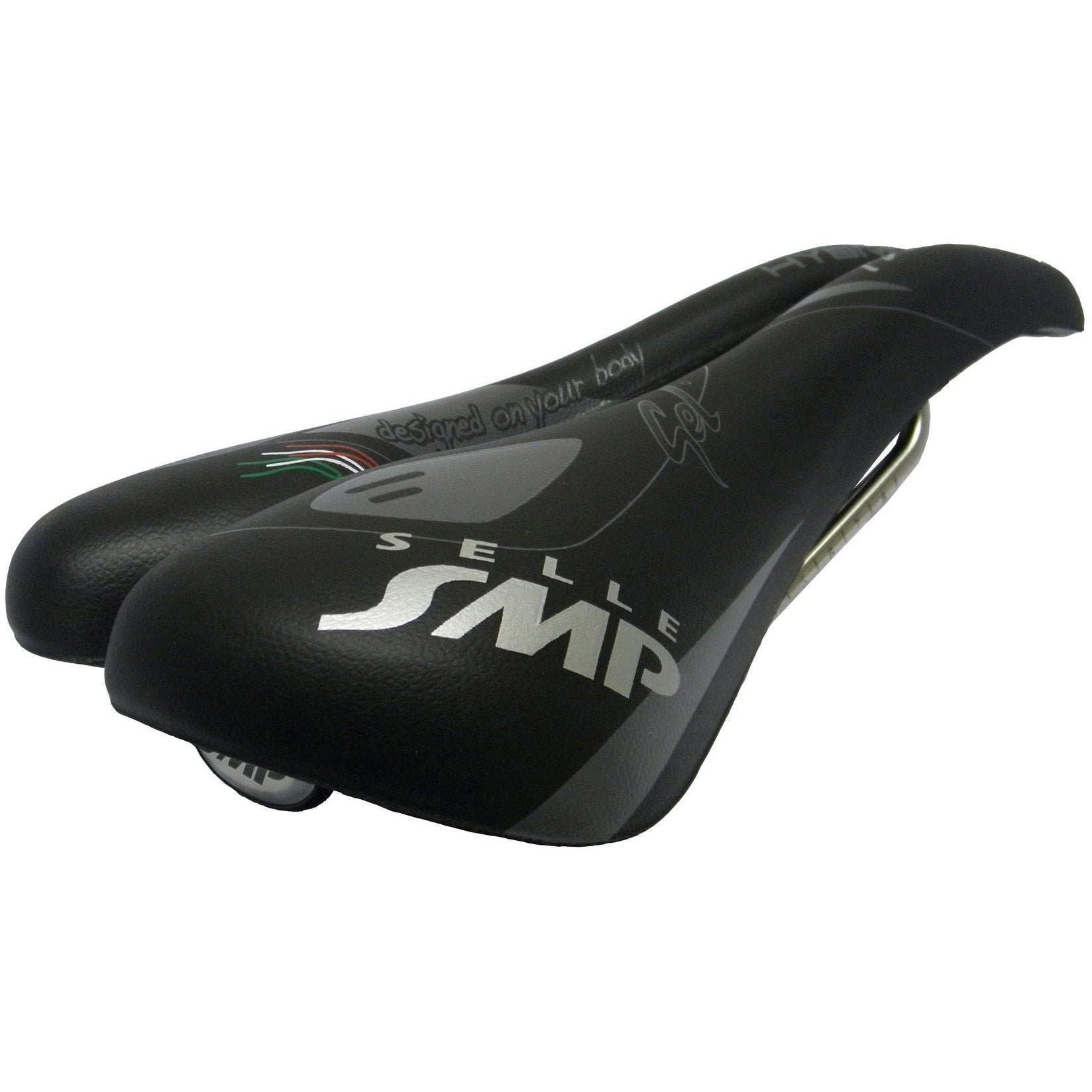Selle SMP Zadel Tour Hybrid gel Designed on your body zwart
