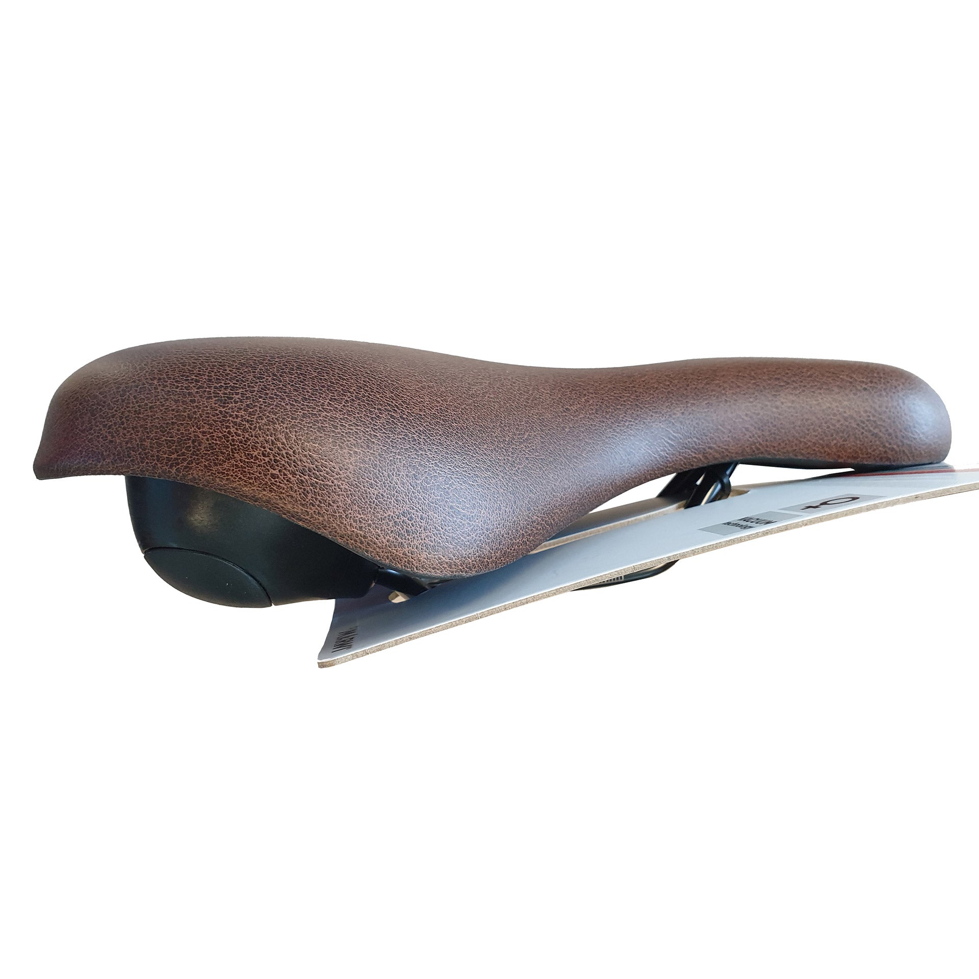 San Remo zadel Luik met bumper, dames. Bruin, zonder strop (hangverpakking)