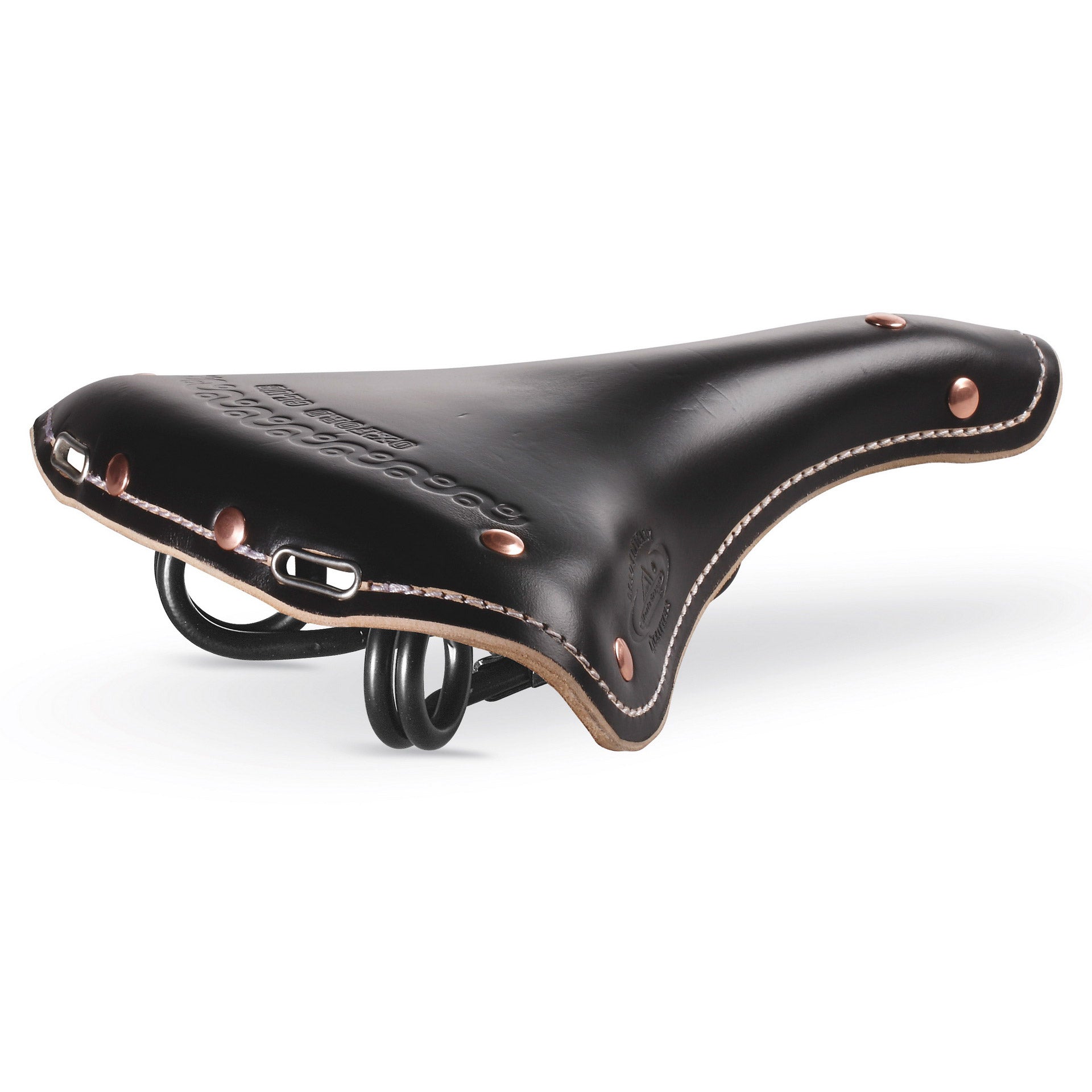 Selle monte grappa monte grappa zadel oxford club sport leer zwart
