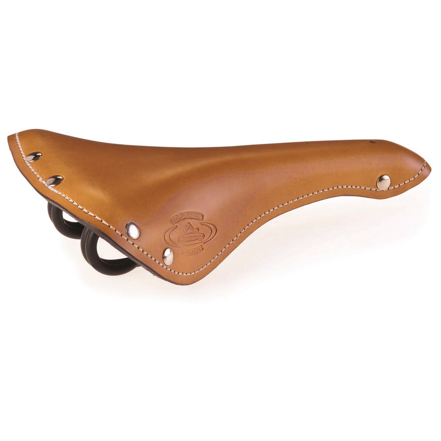 Selle Monte Grappa Old Sporting cuir cognac