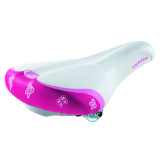 Selle monte grappa monte grappa kinderzadel vereda 20-24 wit roze