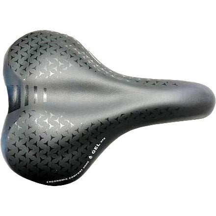 Monte Grappa saddle Asola 6200 gel plus elastomer rail black