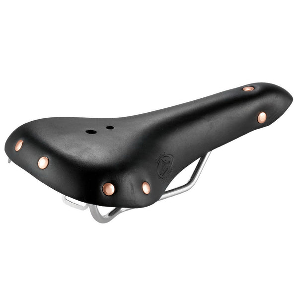 Monte Grappa saddle sport leather black