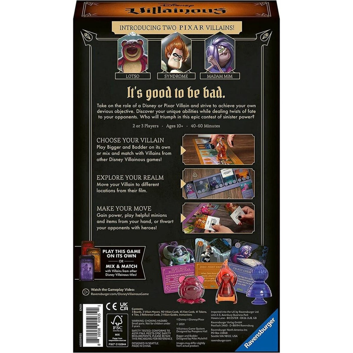 Ravensburger Villainous Expansion 5: Groter en slechter