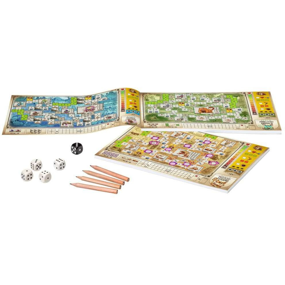 Ravensburger Dungeons, Dobbelstenen en Gevaar