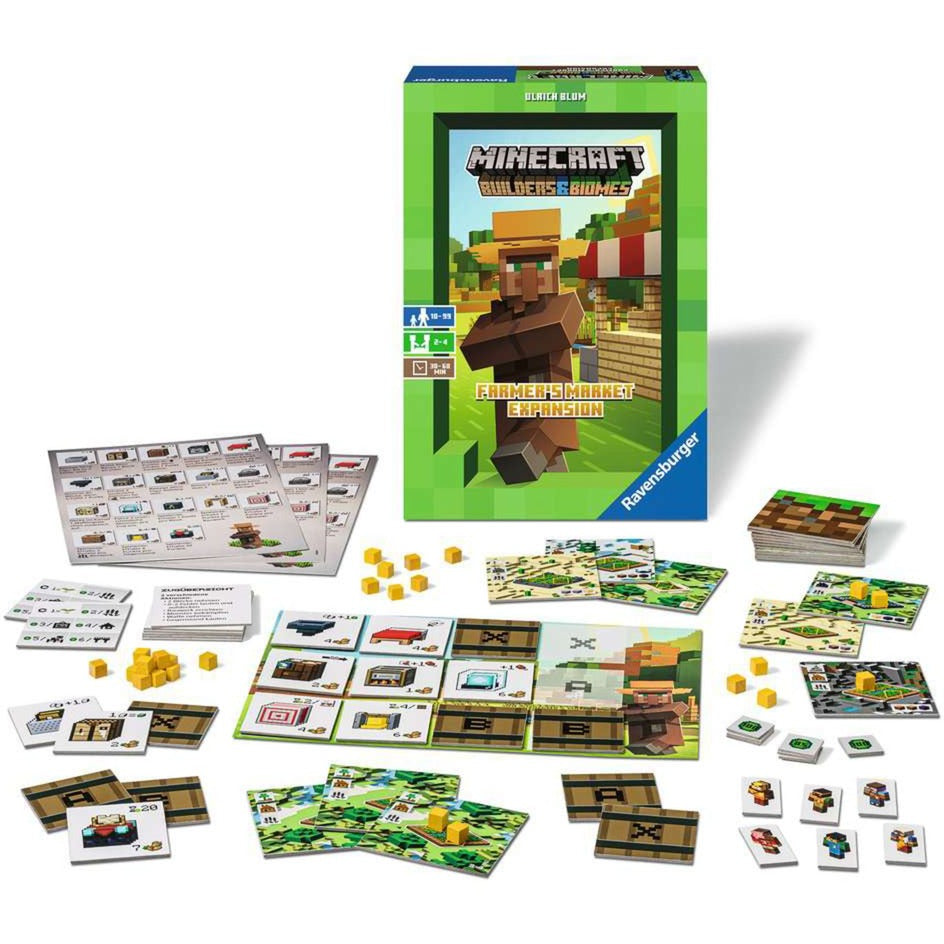 Ravensburger Minecraft Builders Biomes Farmers Market Uitbreiding