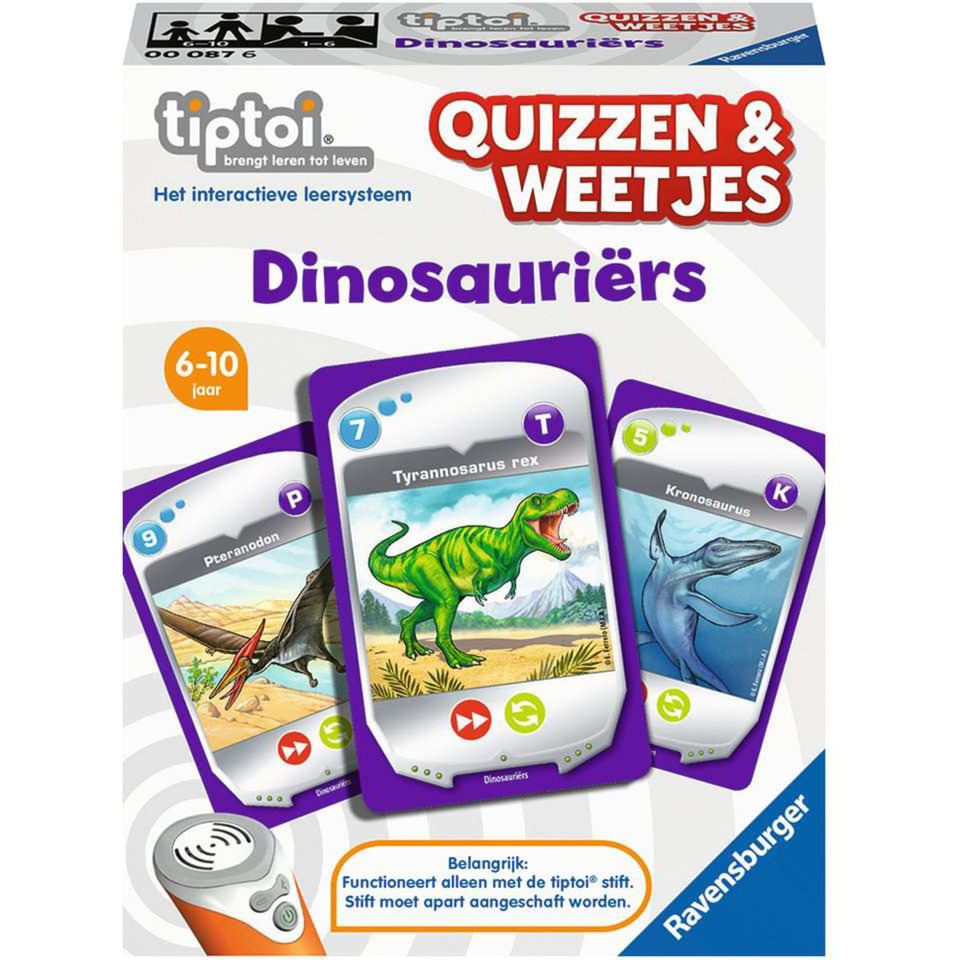 Ravensburger Tiptoi Quizzen Weetjes Dinosauriers
