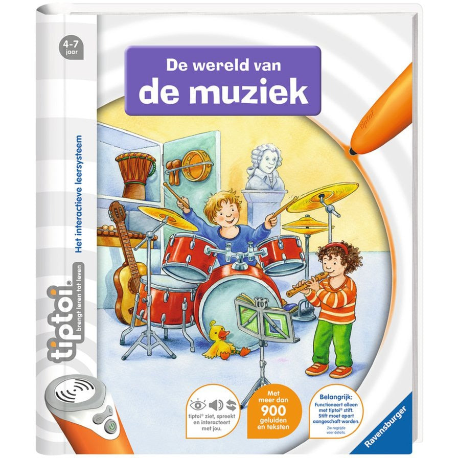 Ravensburger Tiptoi Boek De Wereld van de Muziek