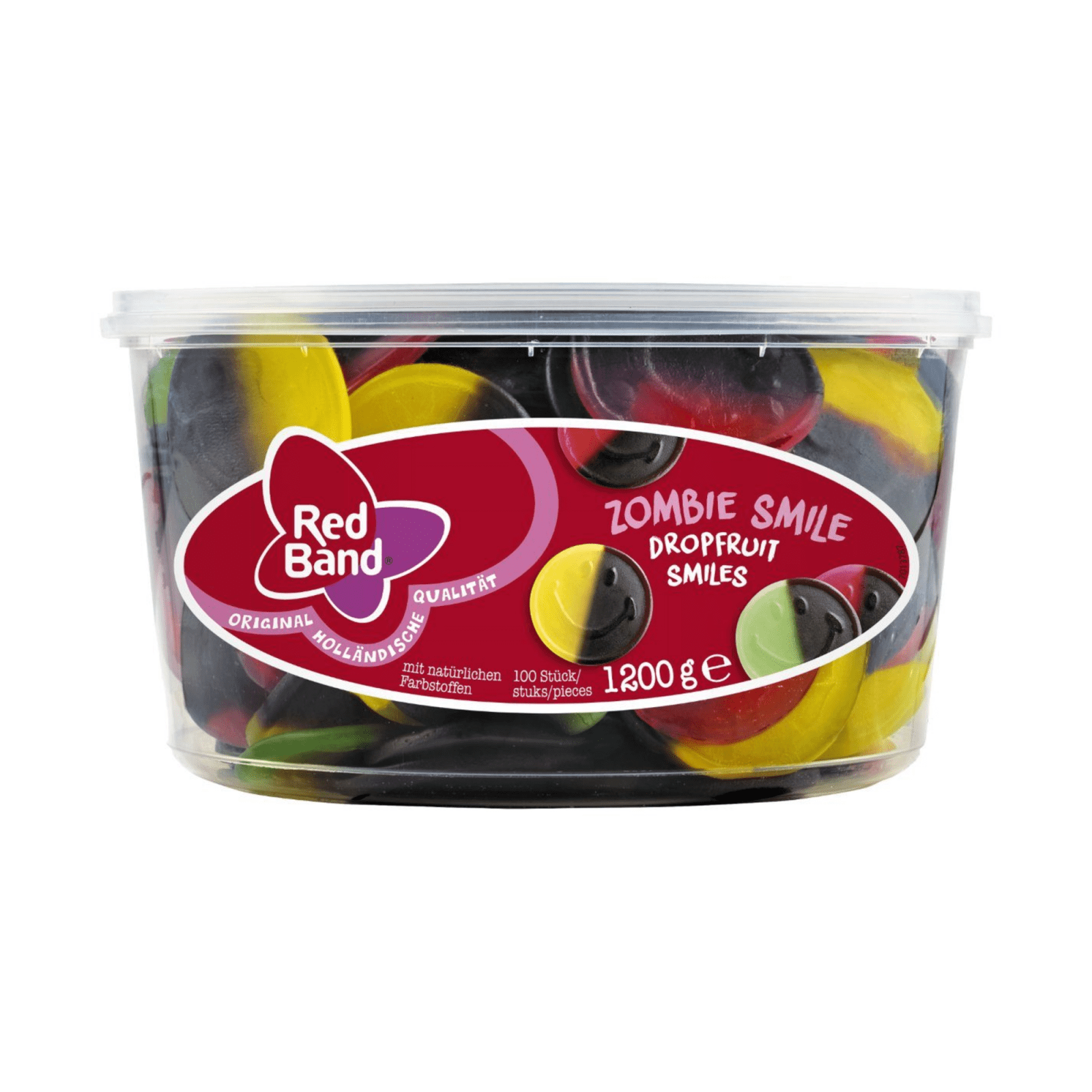Red band dropfruit smiles (100 stuks)