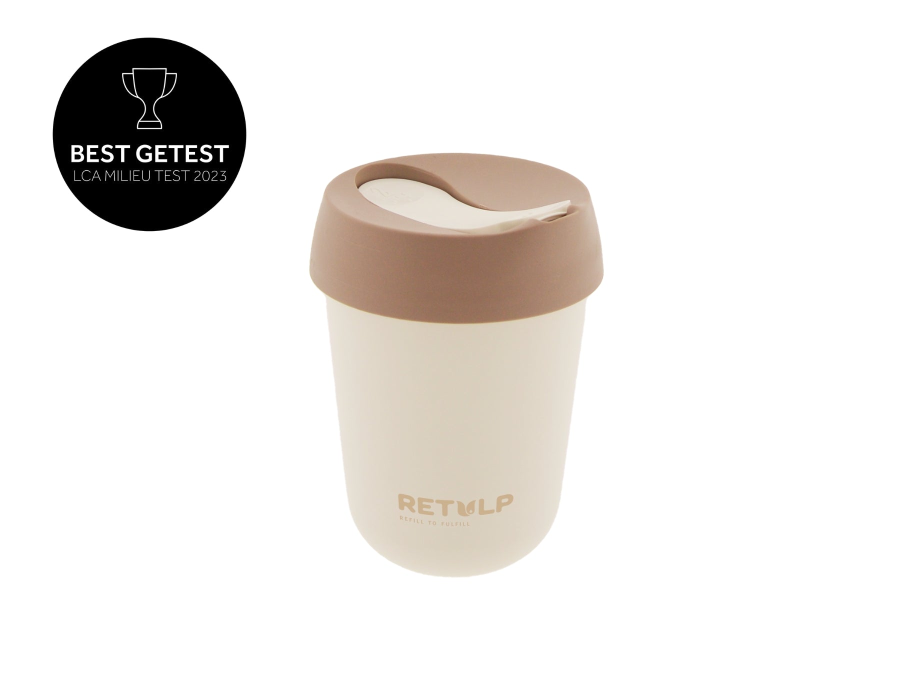 Retulp koffiebeker - bakery brown