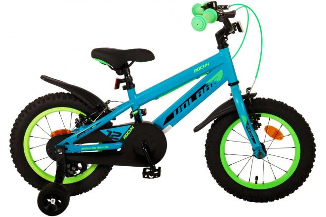 Volare Rocky Kinderfiets - Jongens - 14 inch - Groen - Twee handremmen