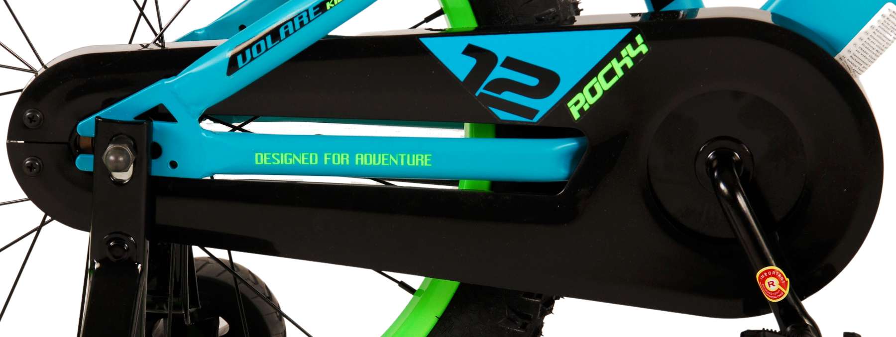 Volare Rocky Kinderfiets - Jongens - 18 inch - Groen - Twee handremmen