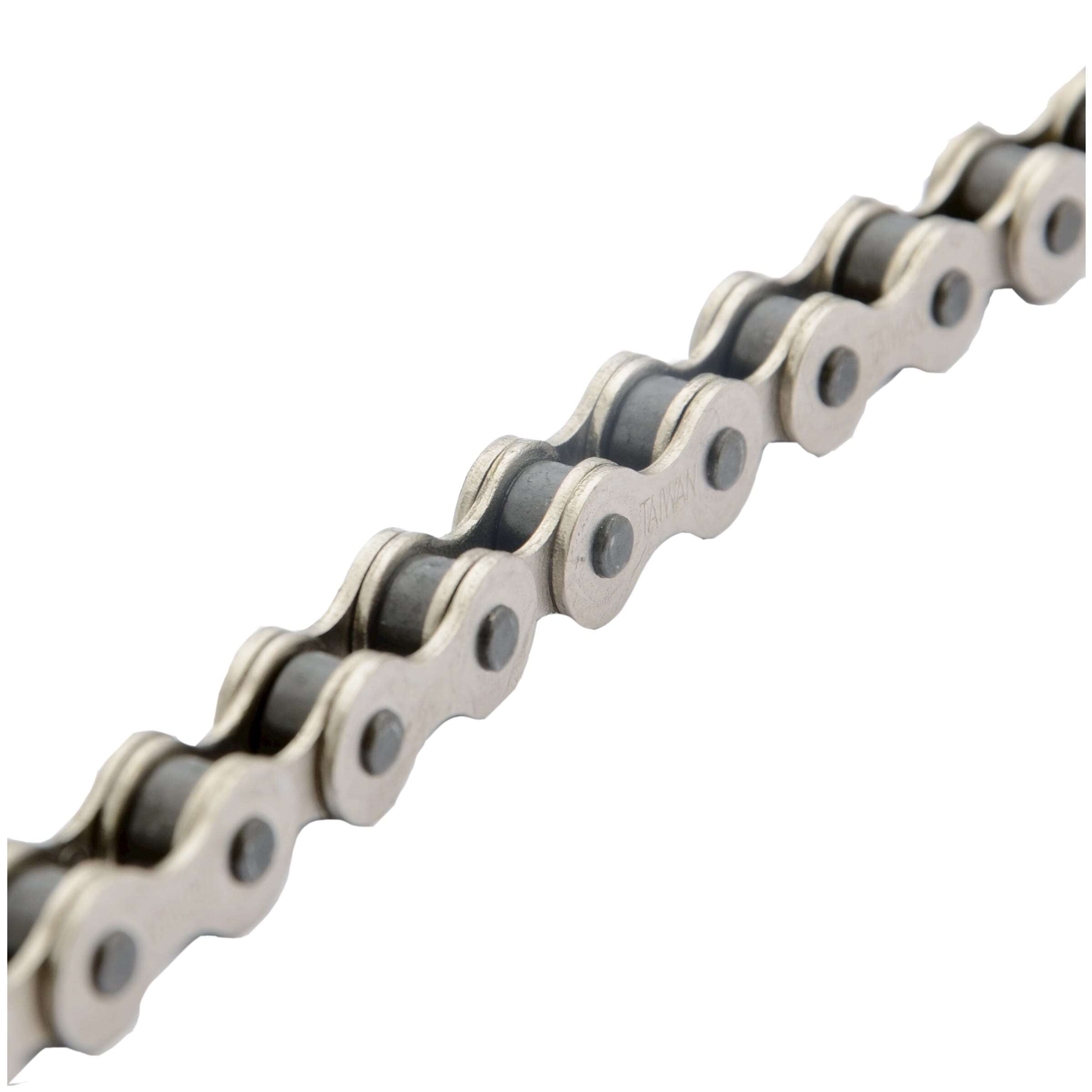 Simson Ketting Normaal Strong - Extra sterke fietsketting voor stadsfietsen zonder versnelling en fietsen met naafversnelling (112 schakels, 1 2x1 8 , zilver)