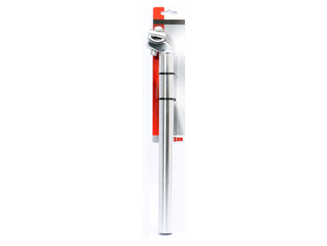 Simson zadelpen atb zilver 25.4