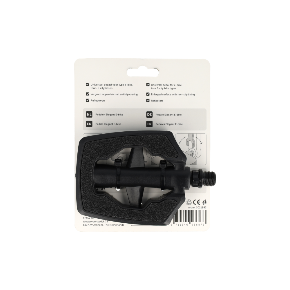 Rema tip top nederland b.v. simson pedalen elegant e-bike supergrip