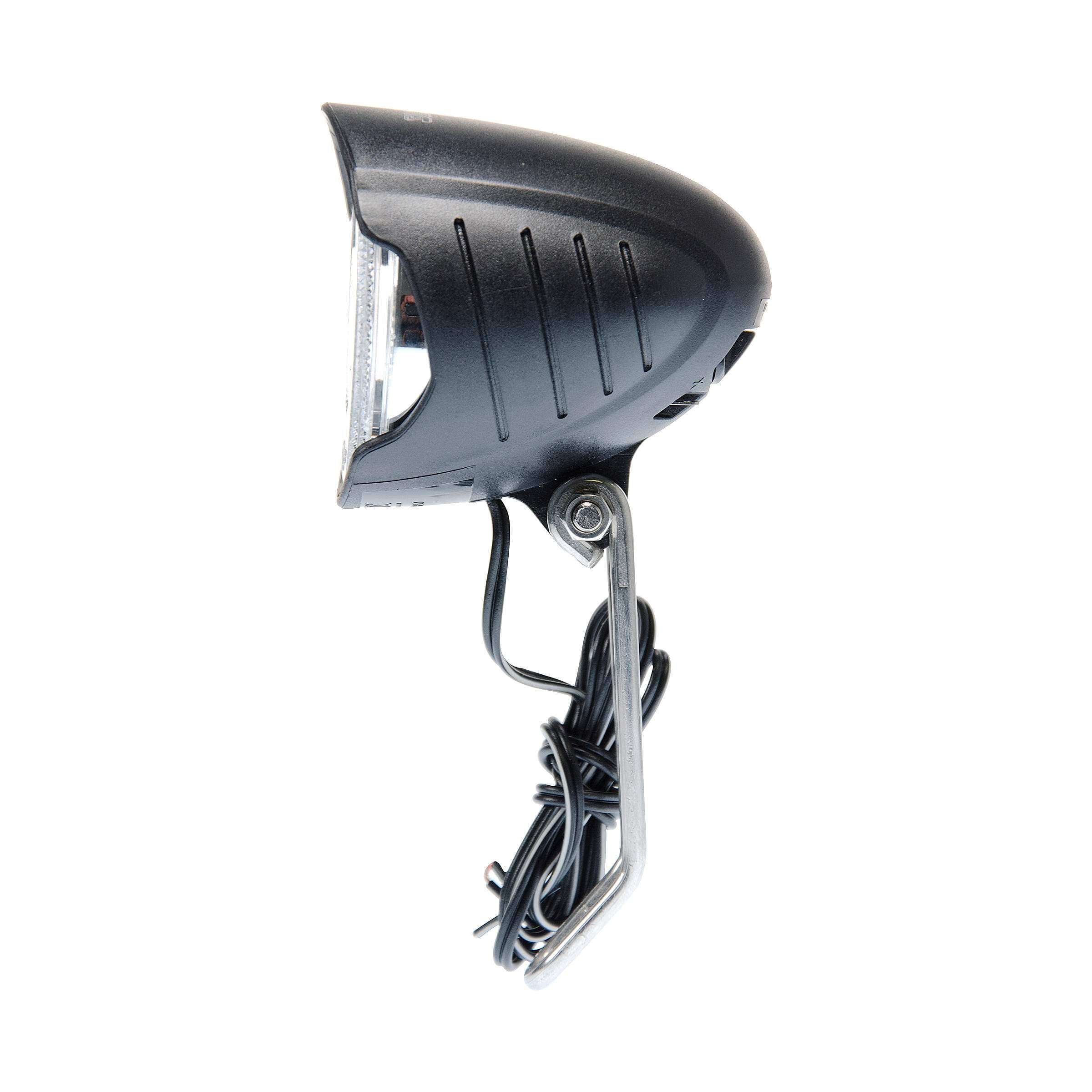 koplamp Round naafdynamo 7 lux led zwart