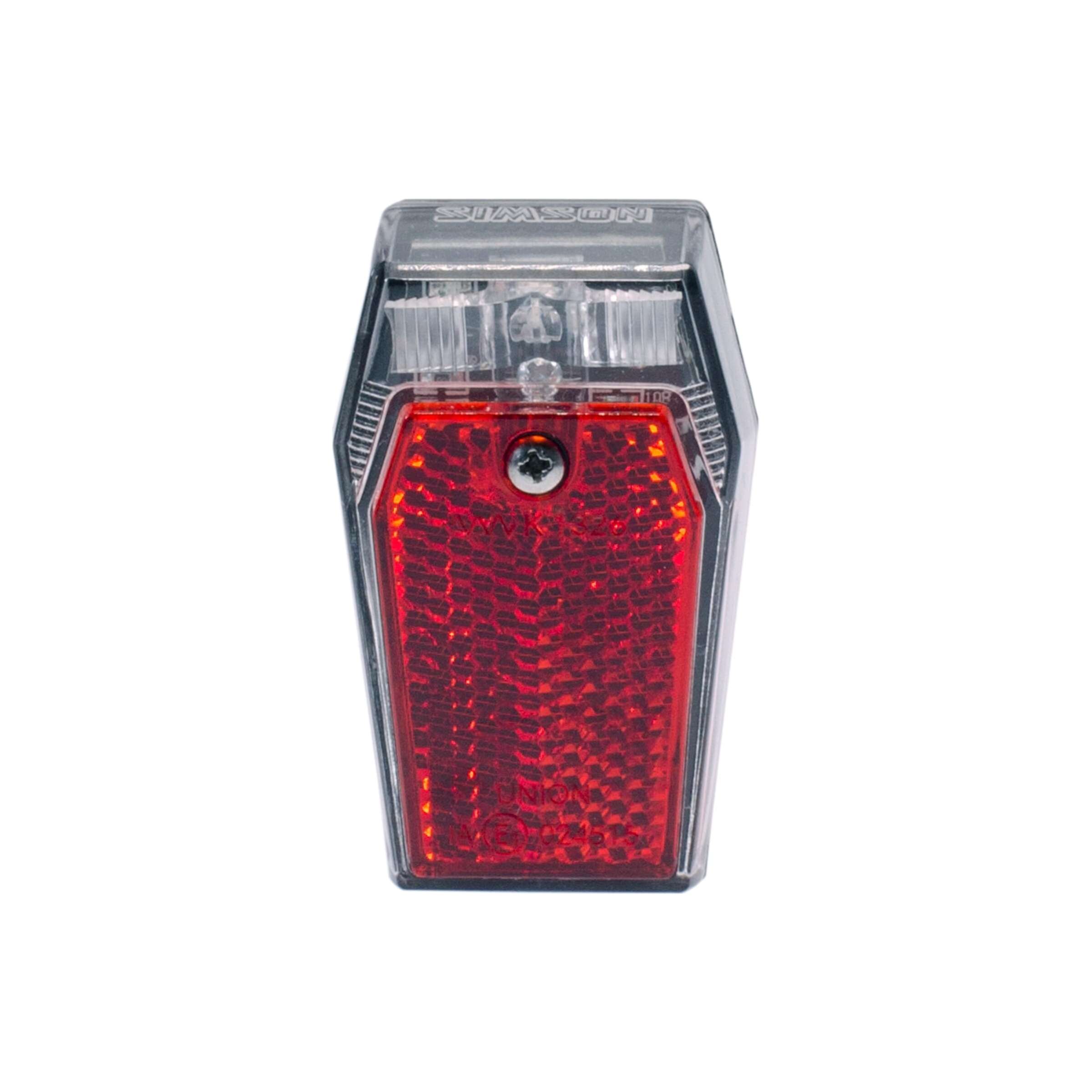 Simson Feu arrière pour garde-boue Mini - batterie