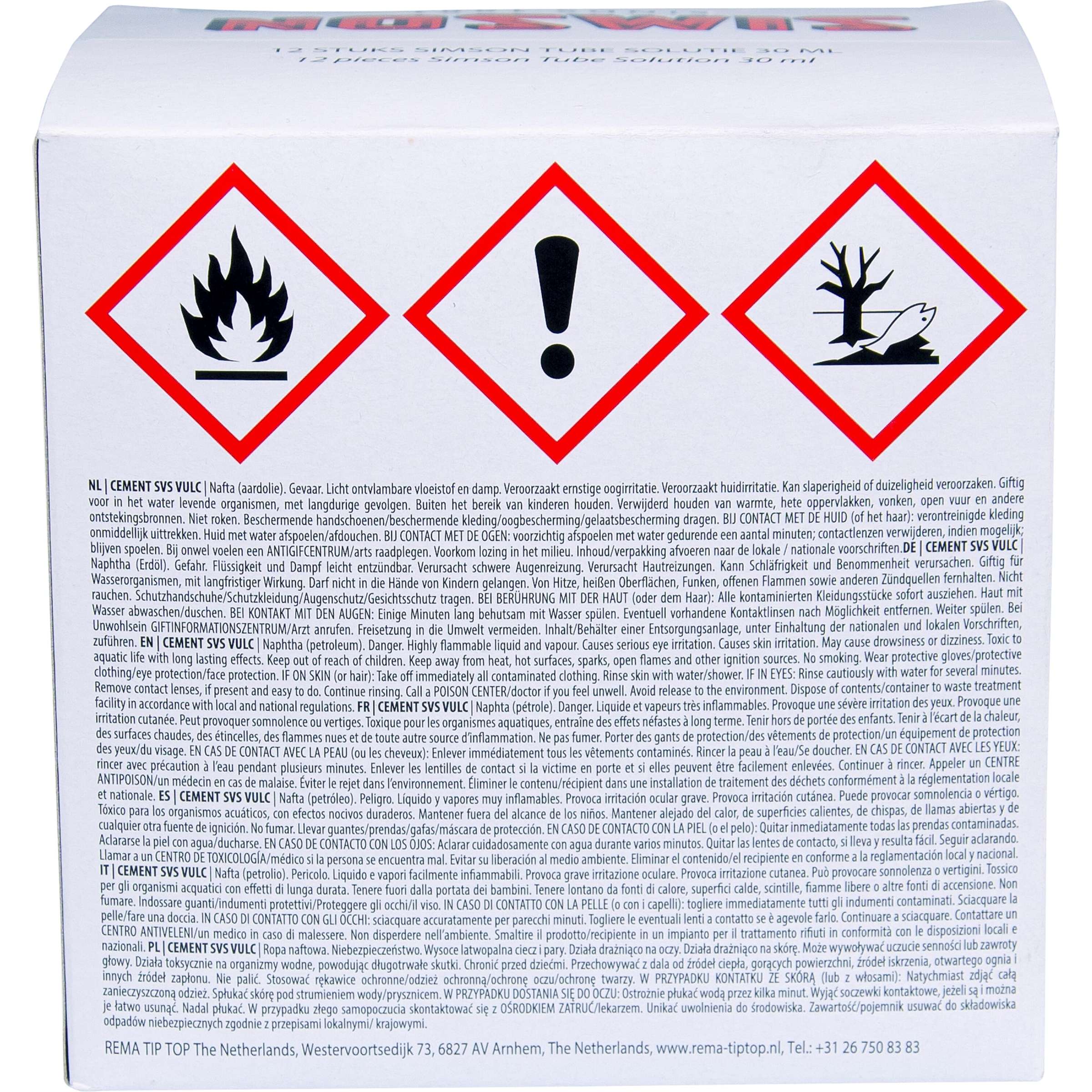 Simson oplossing groot