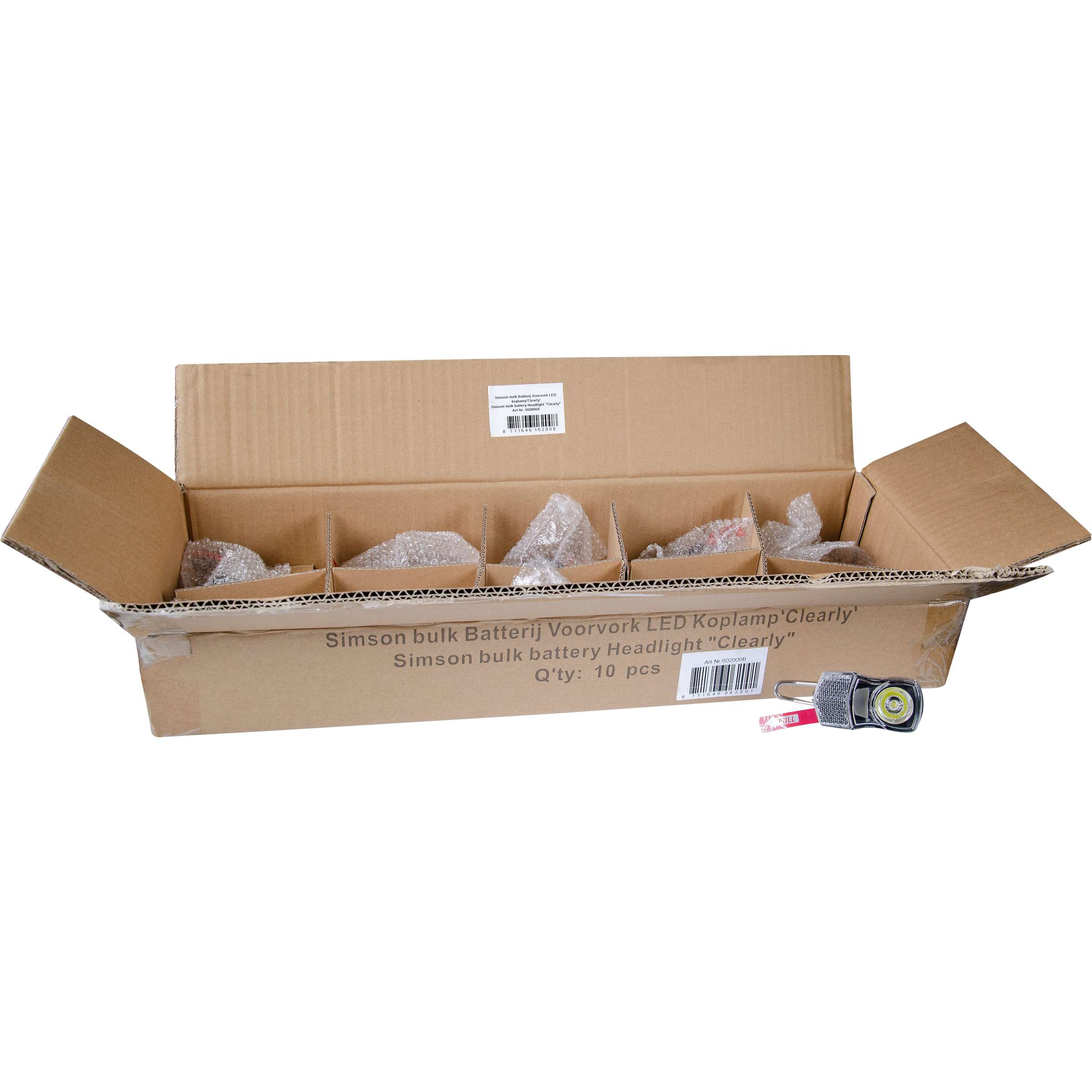 Simson werkplaatsdoos koplamp helder 7lux (p10)