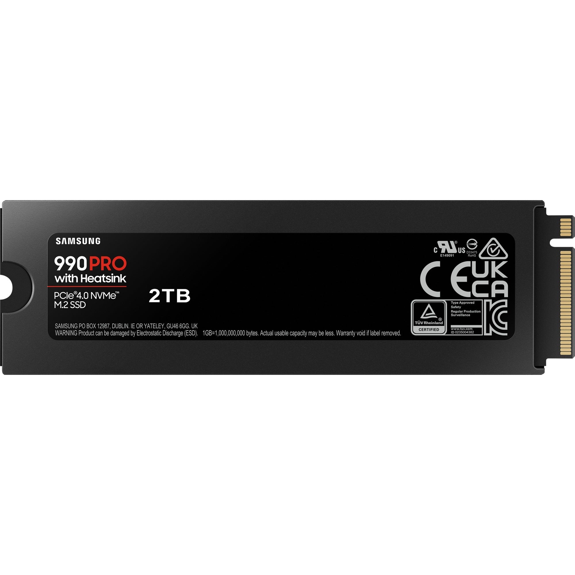 SAMSUNG 990 PRO Koellichaam 2 TB