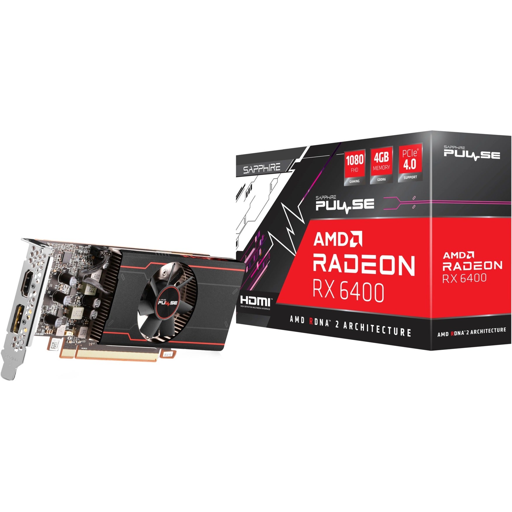 SAPPHIRE PULSE AMD Radeon RX 6400