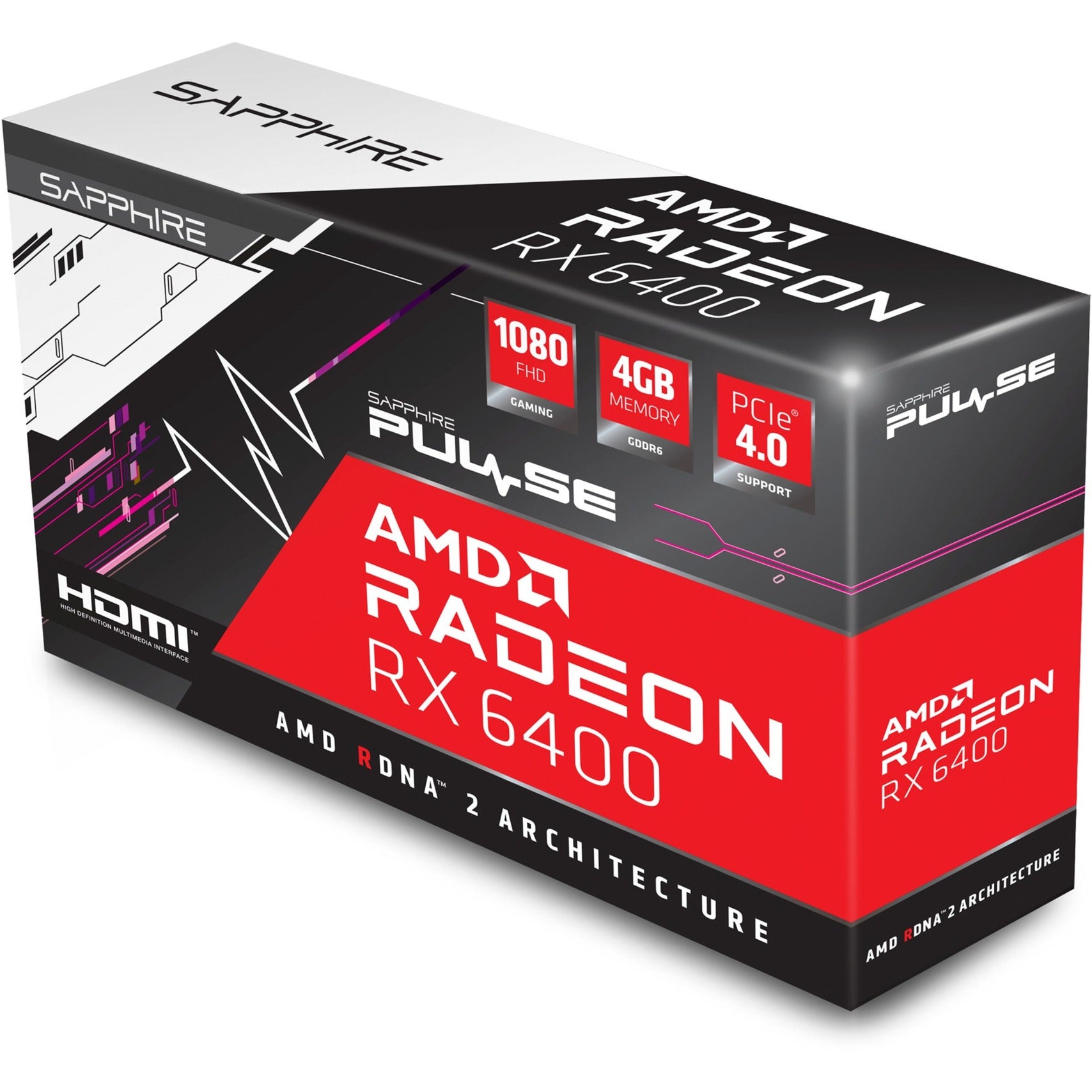 SAPPHIRE PULSE AMD Radeon RX 6400