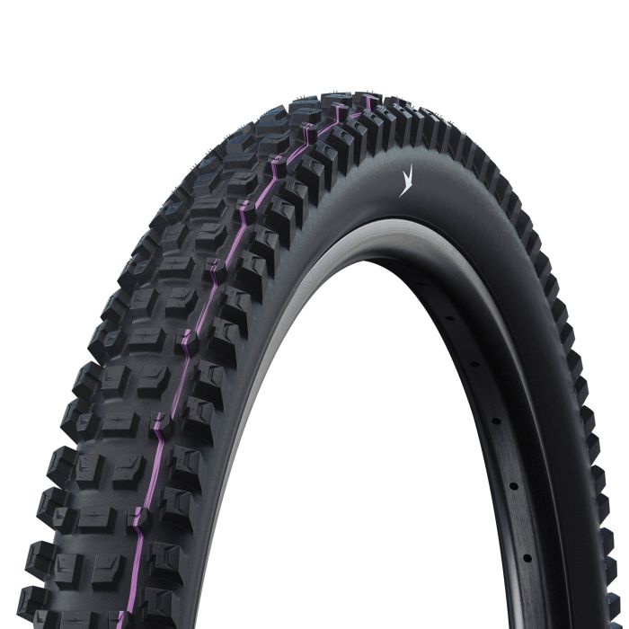 Schwalbe albert - tlr - addix ultra soft - trail pro - radial - 27.5x2.50 - black