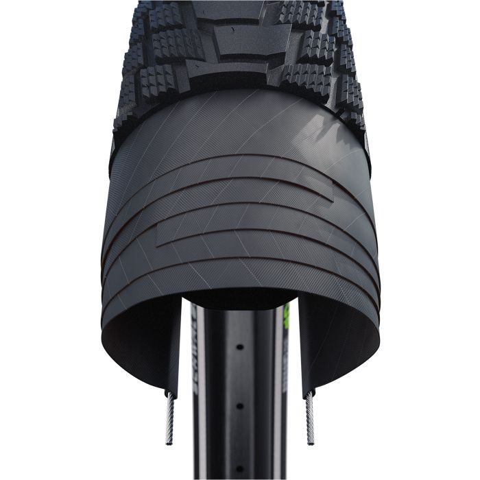 Schwalbe pick-up - wired - addix e - super defense - 24x2.15 - black + reflex