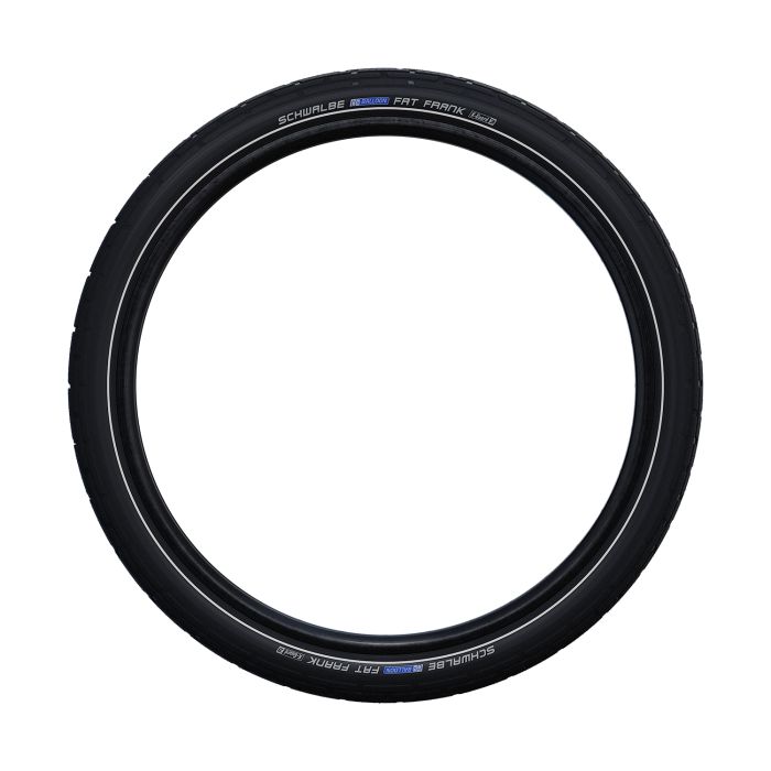 Schwalbe fat frank - wired - sbc - k-guard - 26x2.35 - black + reflex