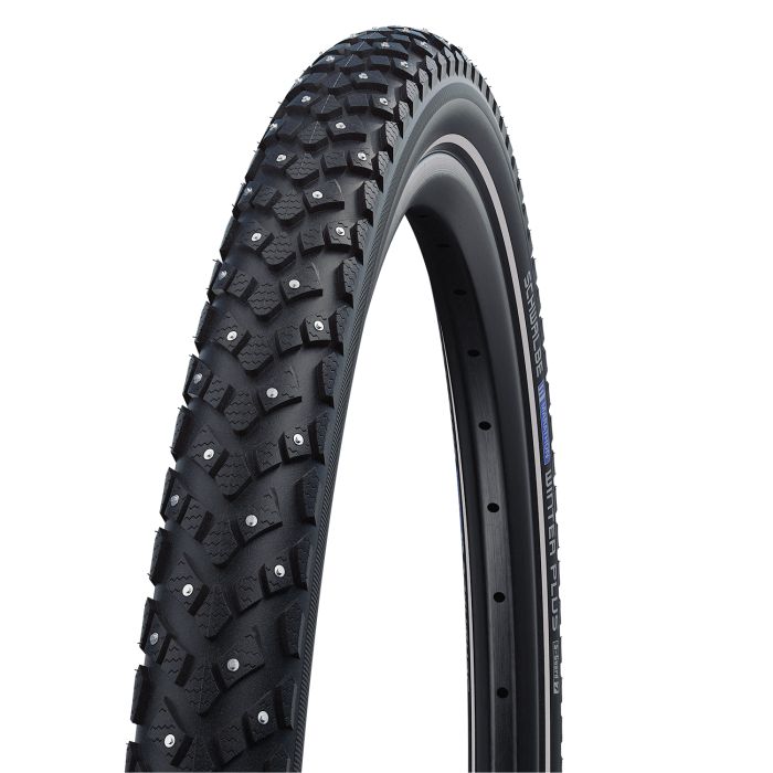 Schwalbe marathon winter plus - wired - winter - smartguard - 700x40c - black + reflex