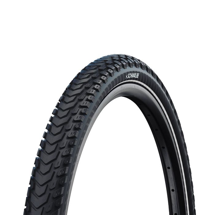 Schwalbe marathon mondial pro - folding - addix - v-guard - 27.5x2.40 - black + reflex