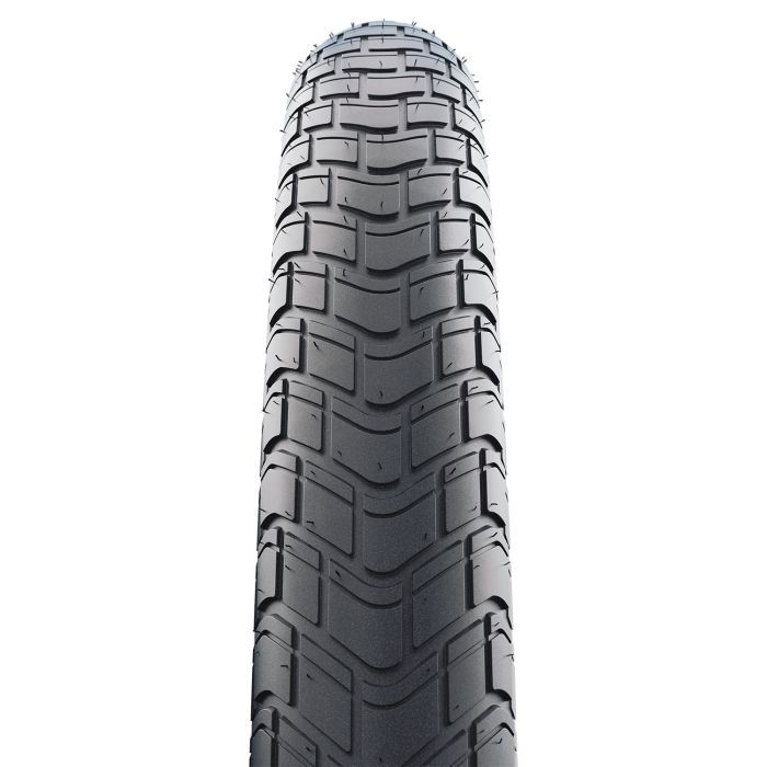 Schwalbe motion big apple - wired - addix green - raceguard - 24x2.15 - black + reflex