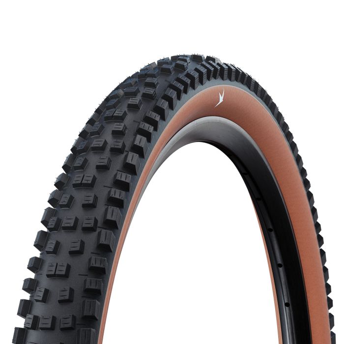 Schwalbe nobby nic - tlr - addix green - standard - 27.5x2.40 - bronze sidewall