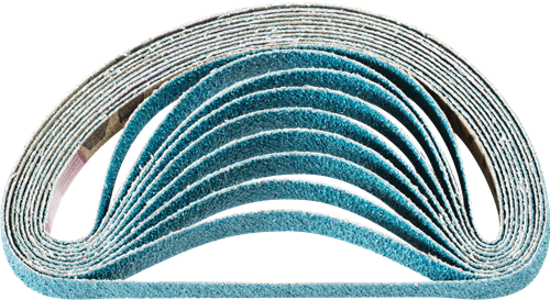 Pferd schuurband 10x330mm blauw z60