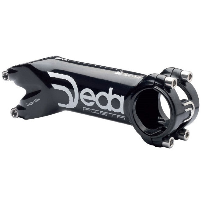 Deda a-head nok pista 100mm glans zwart aluminium 70-20gr.