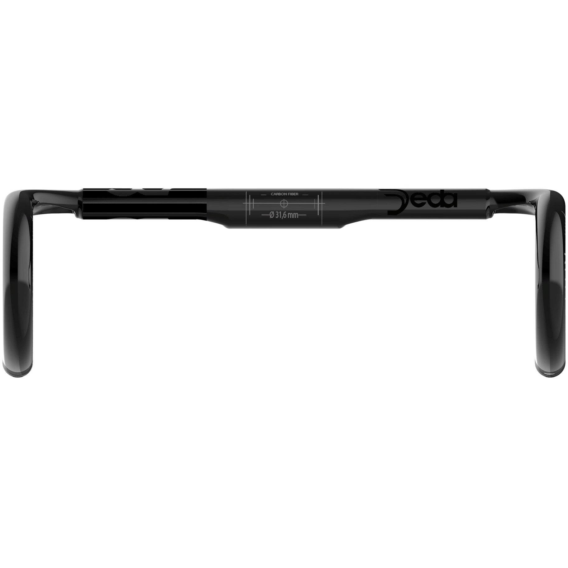 Dedacciai deda stuurbocht superzero dcr carbon pob 44 cm (bb)