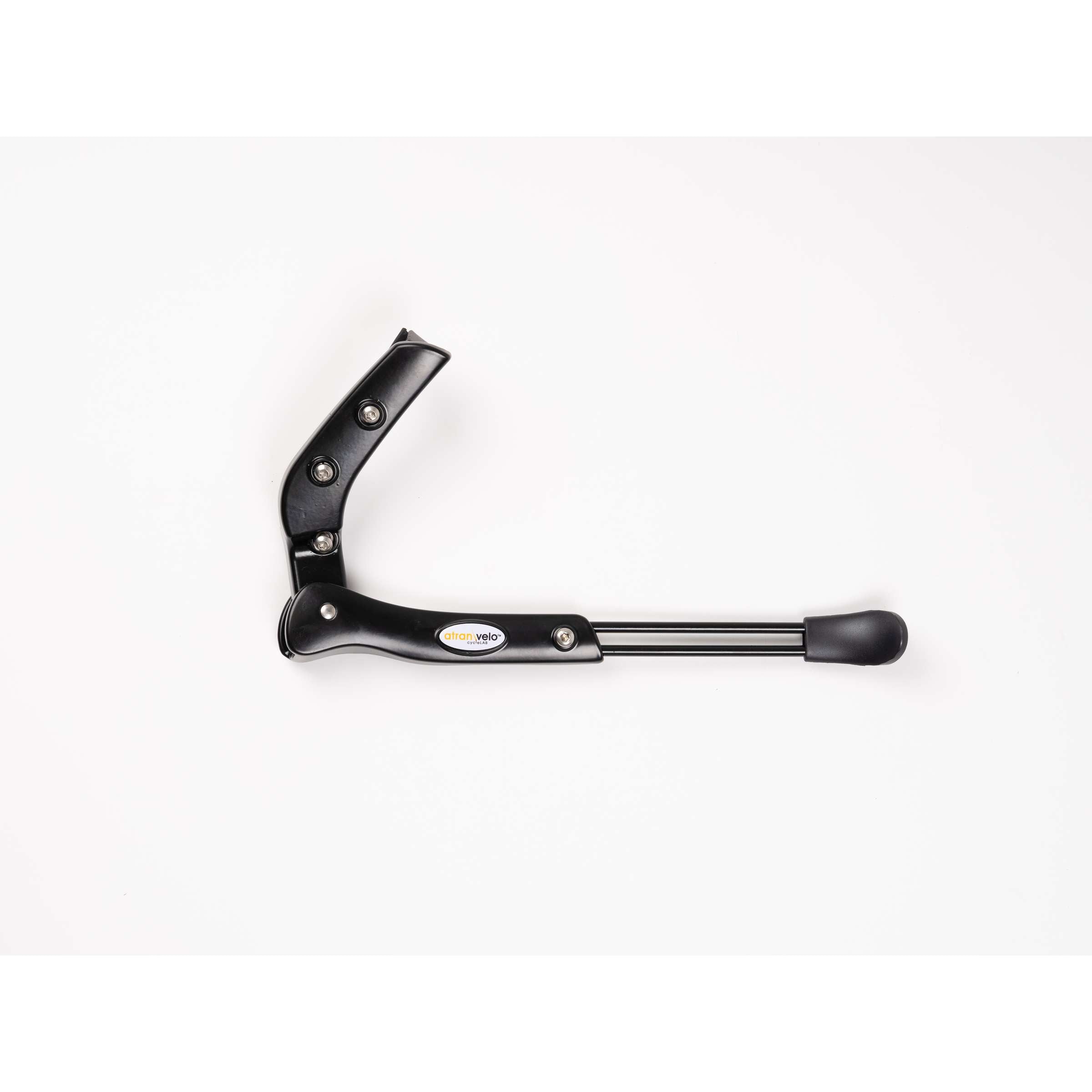 Atranvelo hinterbauständer stylo uni rear blackline rear kickstand at.velo stylo dv blackline alu