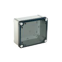 Schneider electric abs industriekast 164x121x87mm lo transparant deksel