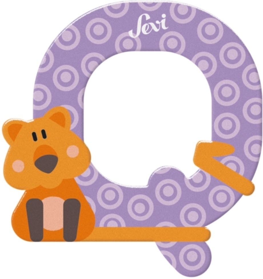 Sevi letter q quokka: 10 cm (83017)