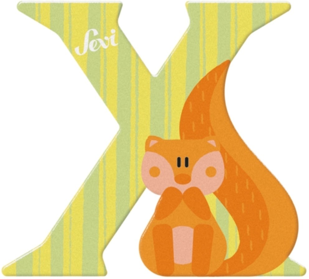 Sevi letter x xero: 10 cm (83024)