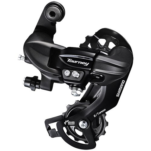 Dérailleur arrière 6 7 vitesses Shimano Tourney TY300 - Direct Mount (D-Type)