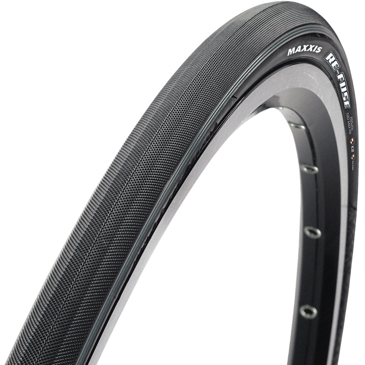 Maxxis vouwband re-fuse 32-622 koolstofvezel 60tpi zwart