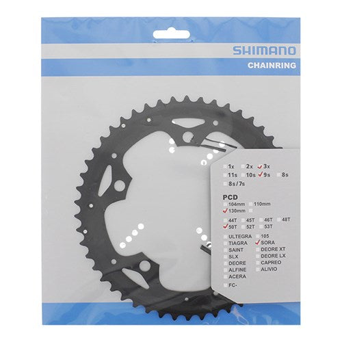 Lame Shimano 9v 50t sora triple noir fc-3503