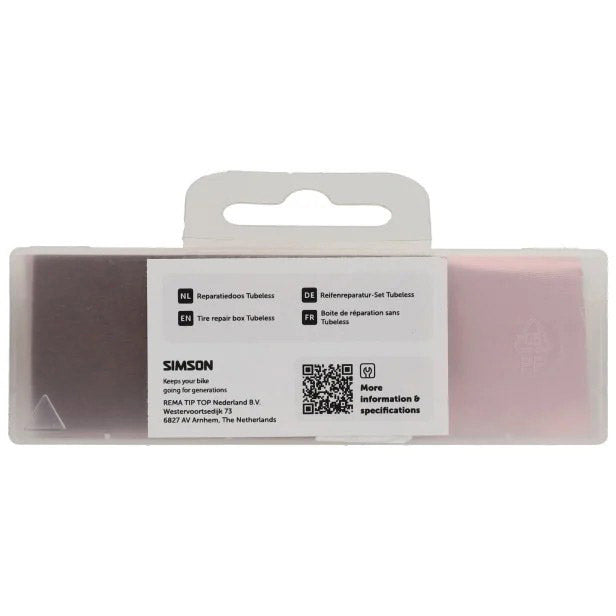 Simson reparatiedoos tubeless