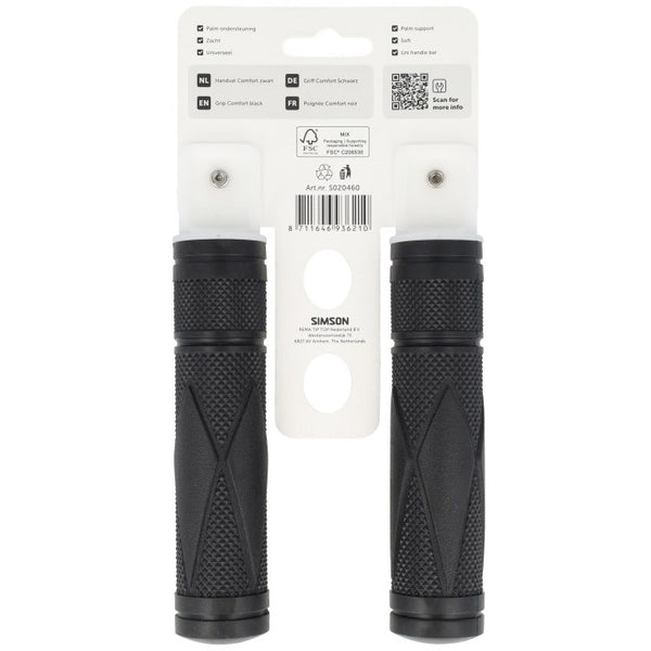 Simson handvatten comfort zwart