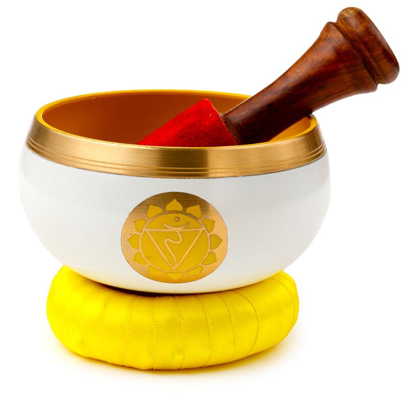 Geel chakra klankschaal