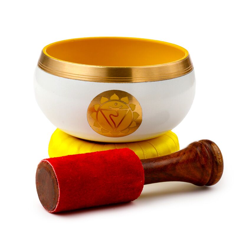 Geel chakra klankschaal