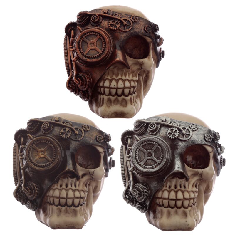 Steampunk hoofd hoofd woonaccessoire